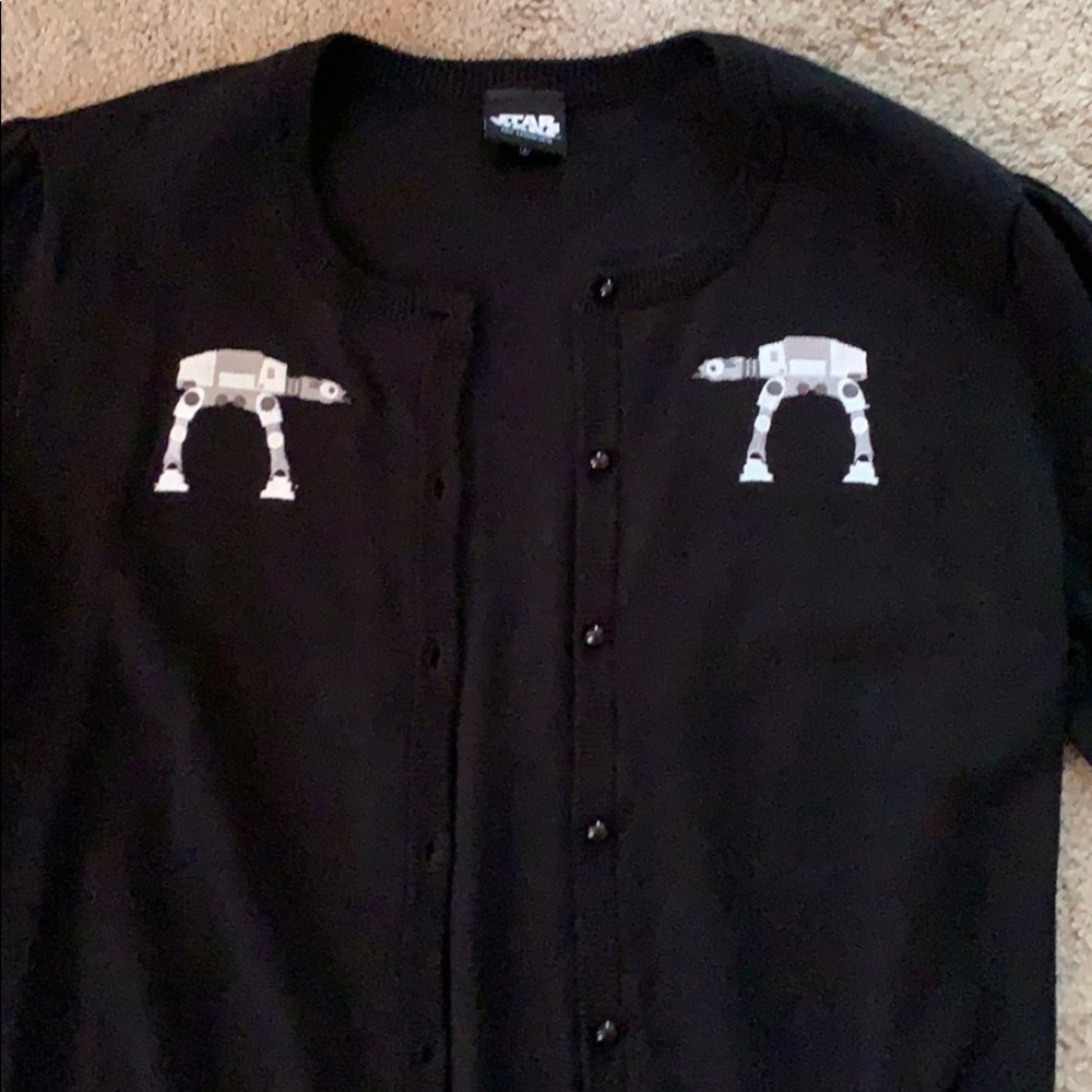 Her Universe Star Wars AT-AT retro style cardigan